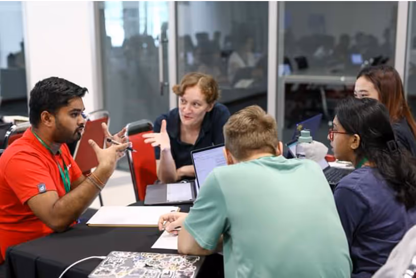 Deriv team in PayNet Hackathon 2023, Malaysia