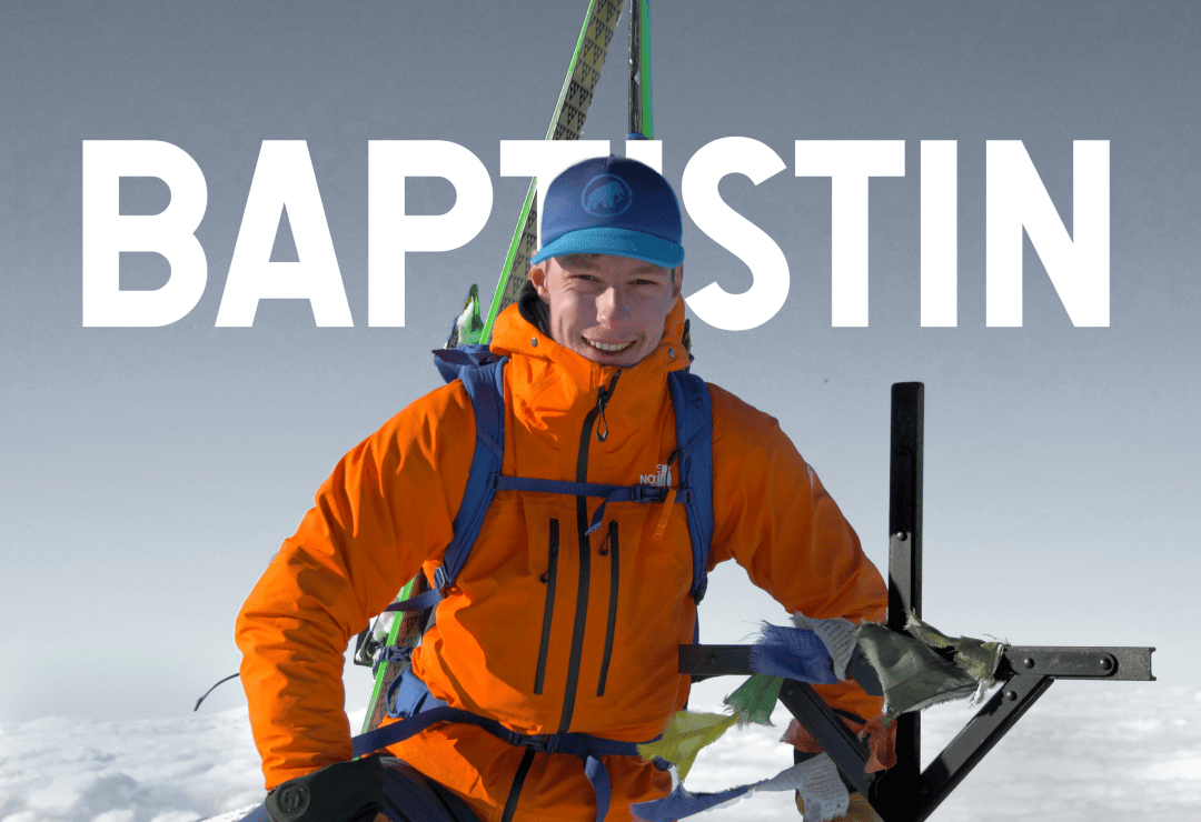 Baptistin Coutance, ein Bergsteiger im Kahuna-Team