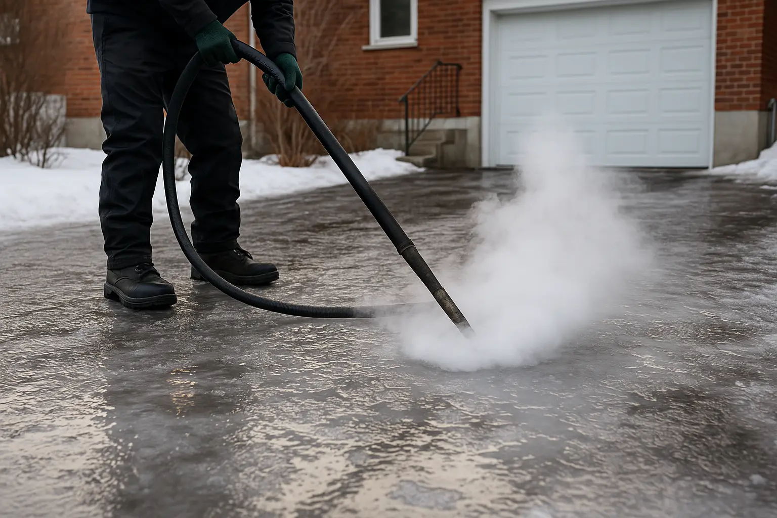 Jään sulatus pihalta - näitä 5 tapaa voidaan käyttää turvallisesti talvikunnossapidossa