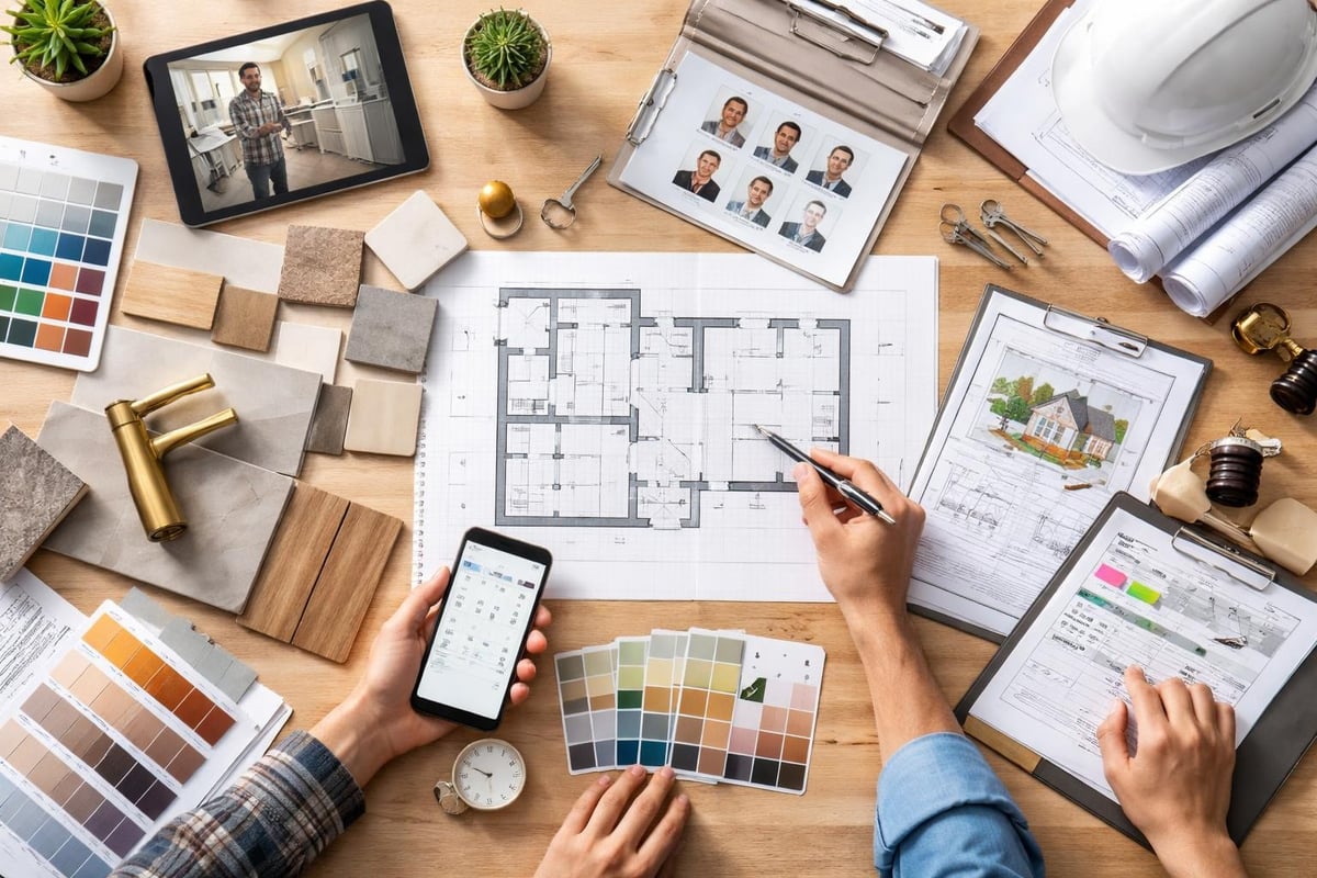 Kylpyhuoneremontin suunnitteluvaiheet