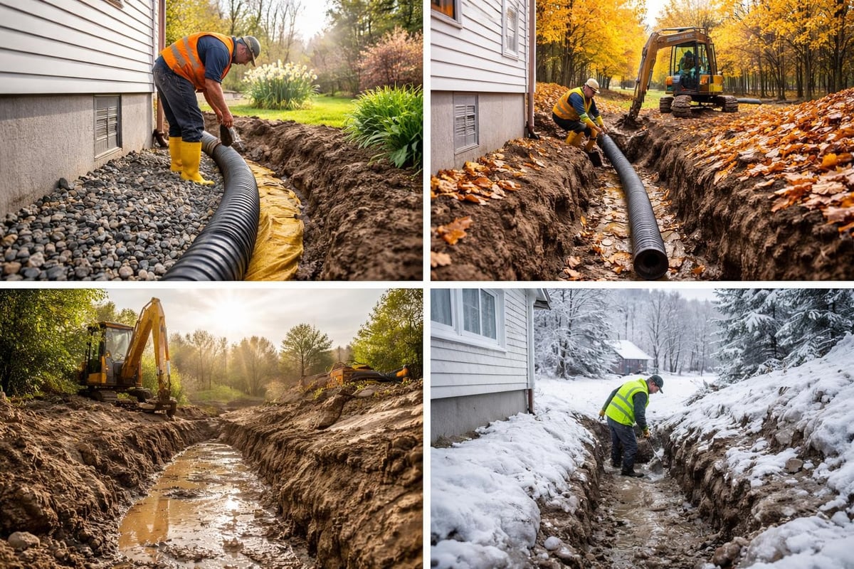 Salaojituksen ajoitus ja suunnittelu