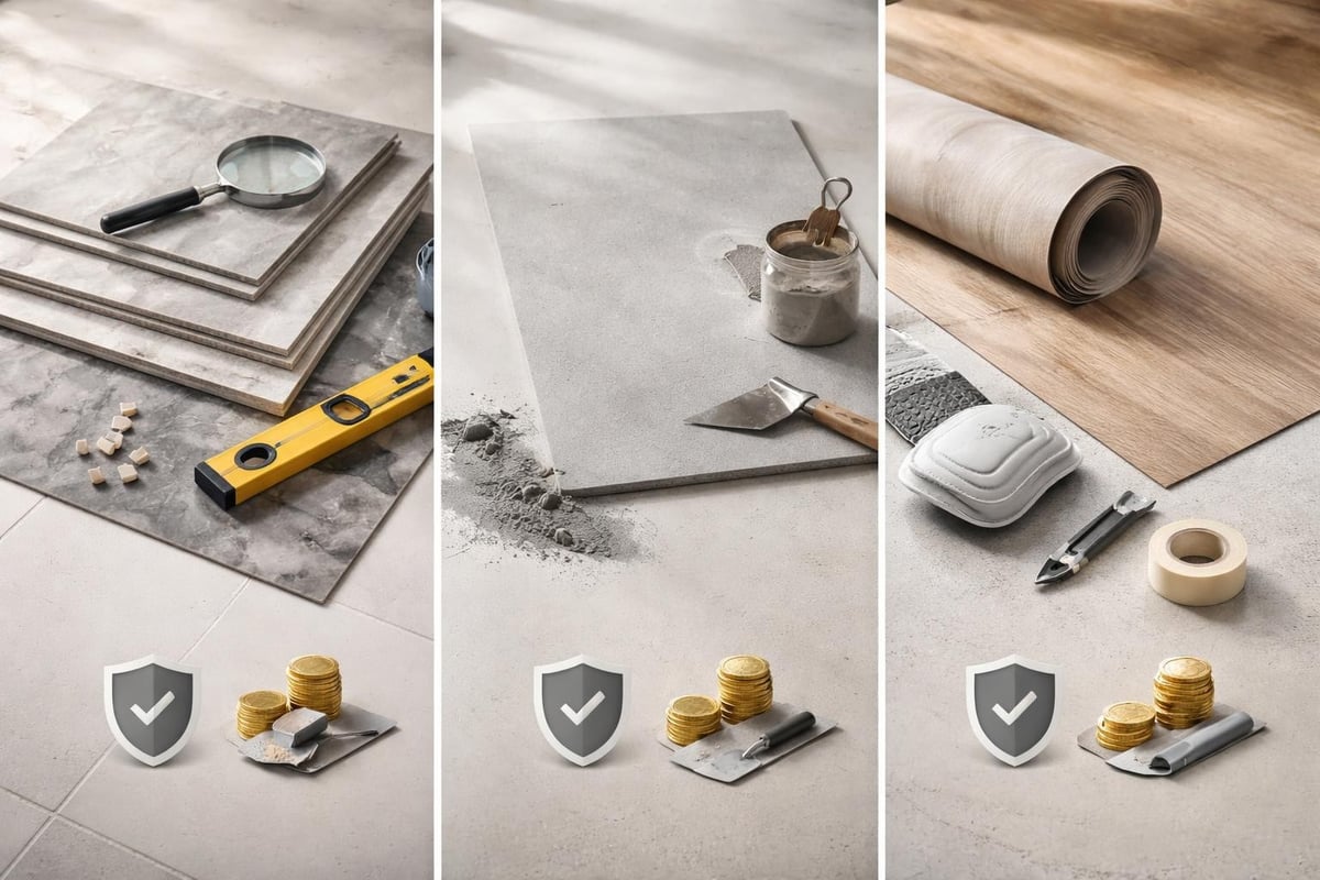 Kylpyhuoneen materiaalivalinnat