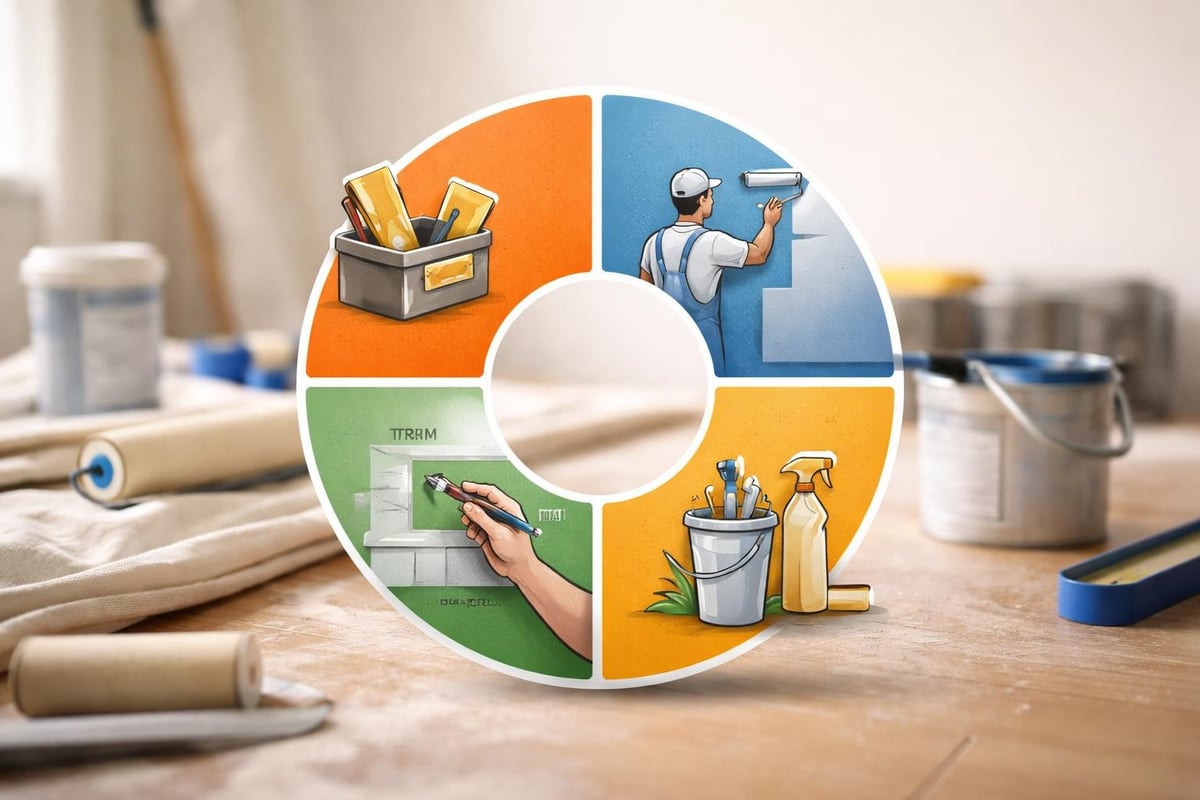 Työkustannukset pintaremontissa