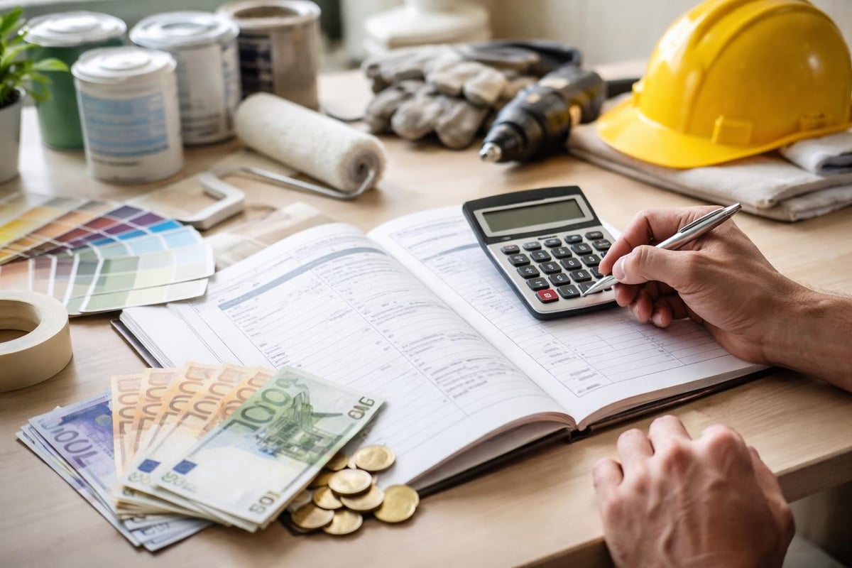 Pintaremontin budjetointi