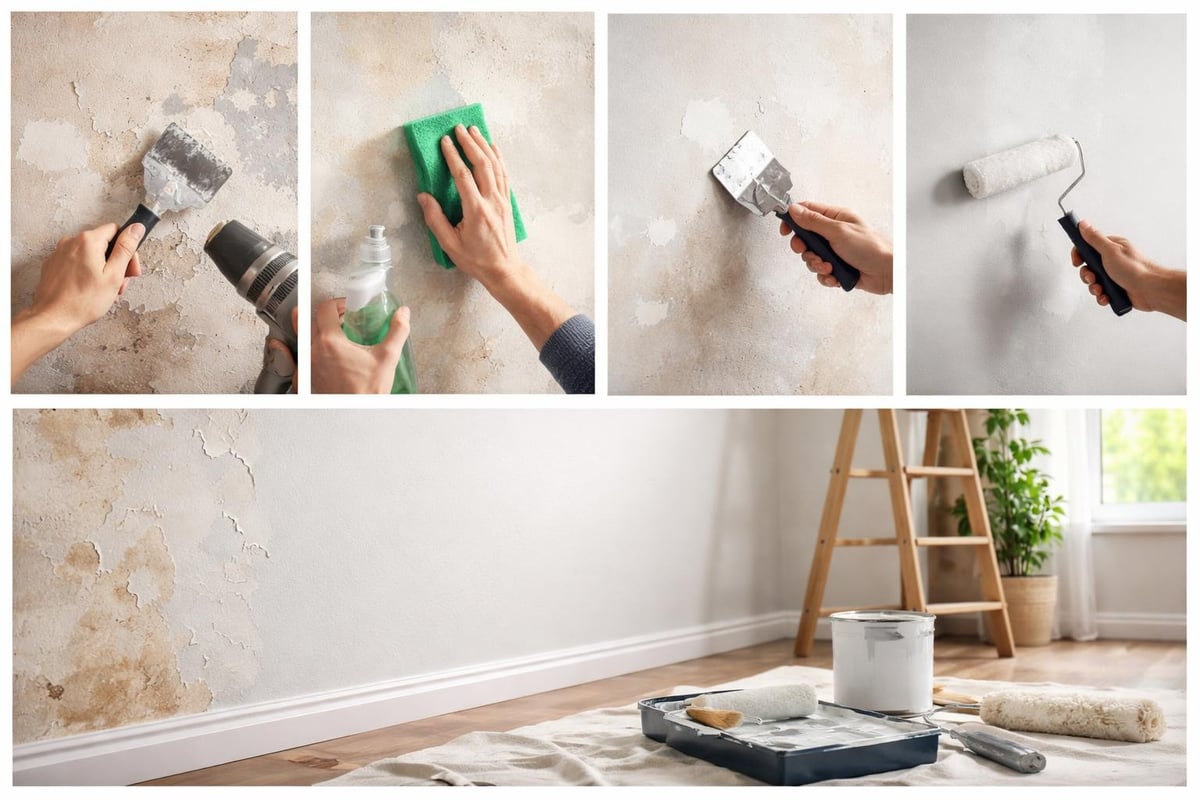 Talon maalauksen esikäsittely