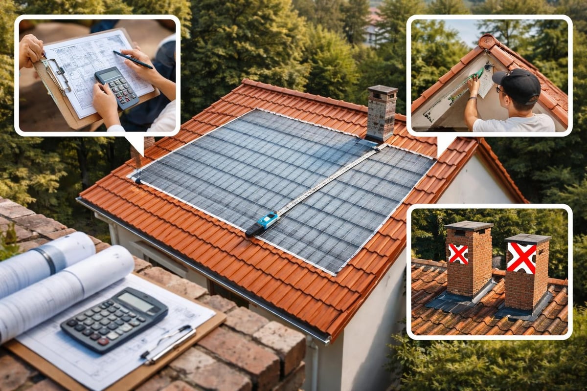 Katon pinta-alan mittaus