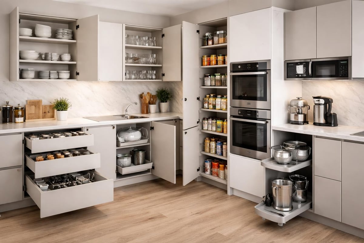 Keittiökaappityypit