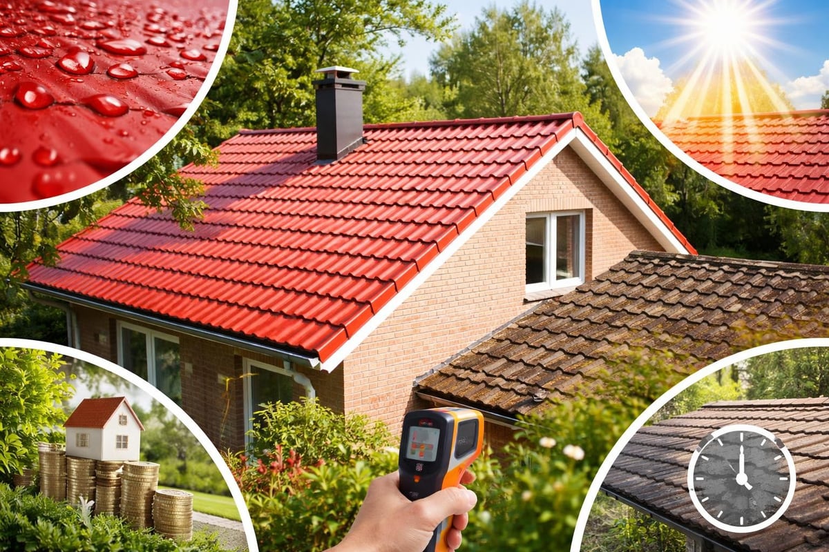 Tiilikaton maalauksen hyödyt