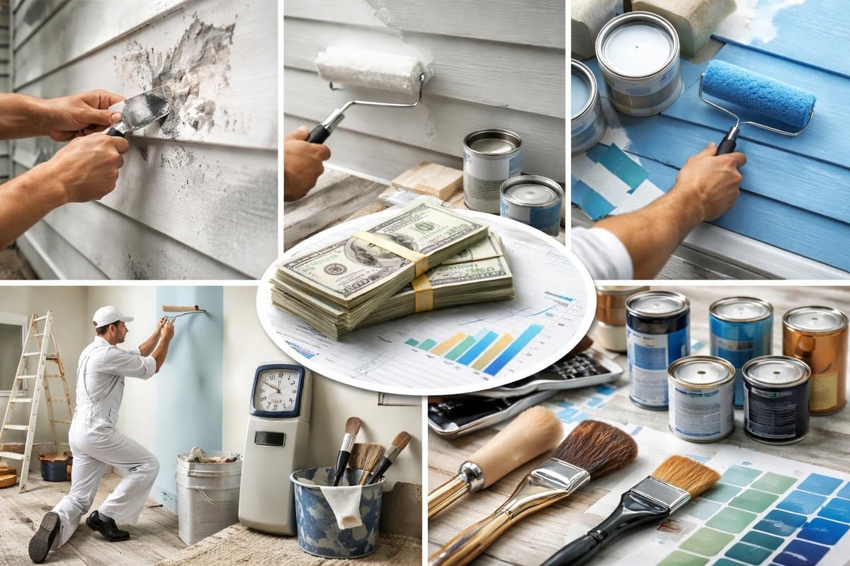 Talon maalaus hintakomponentit