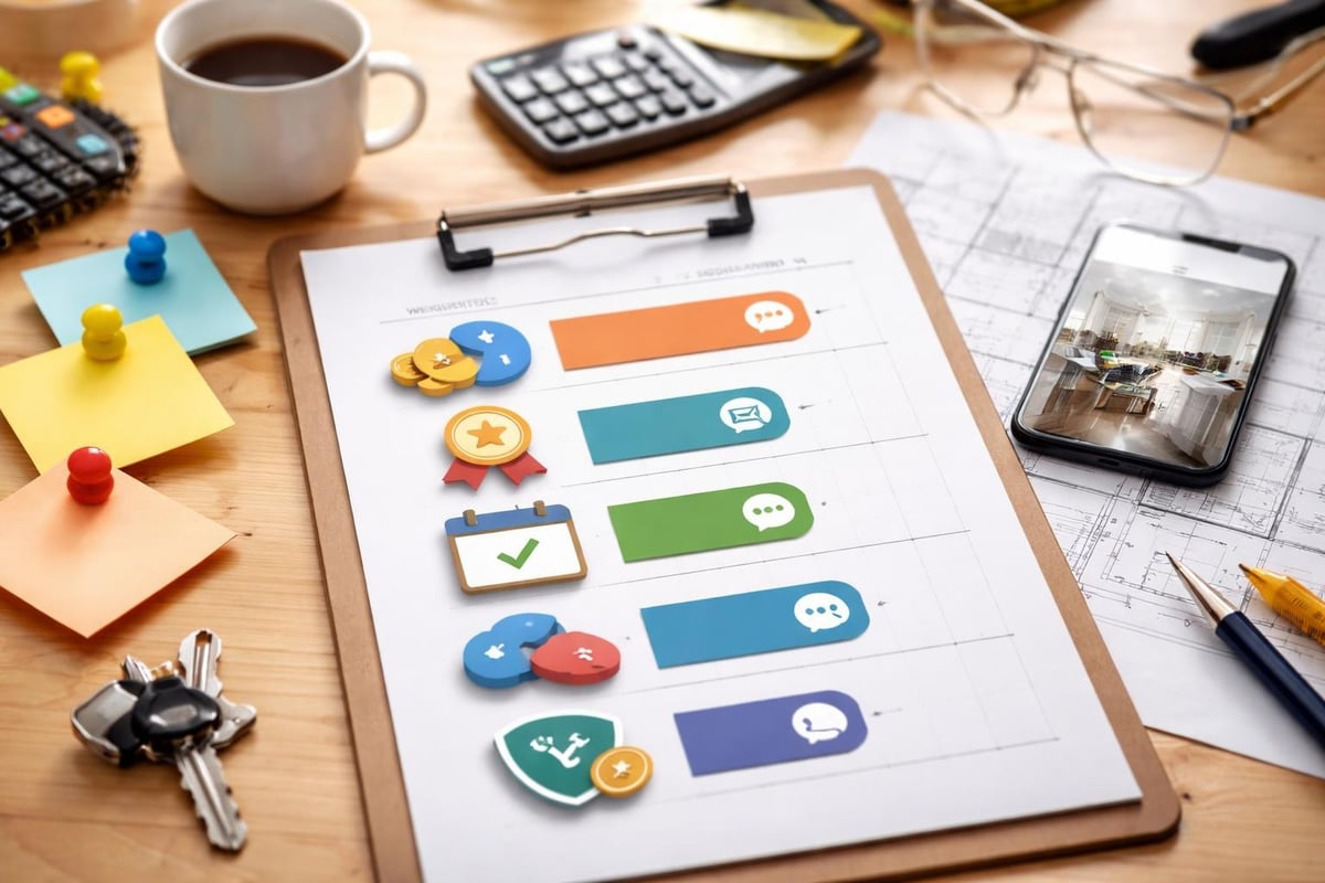 Urakoitsijan valintakriteerit