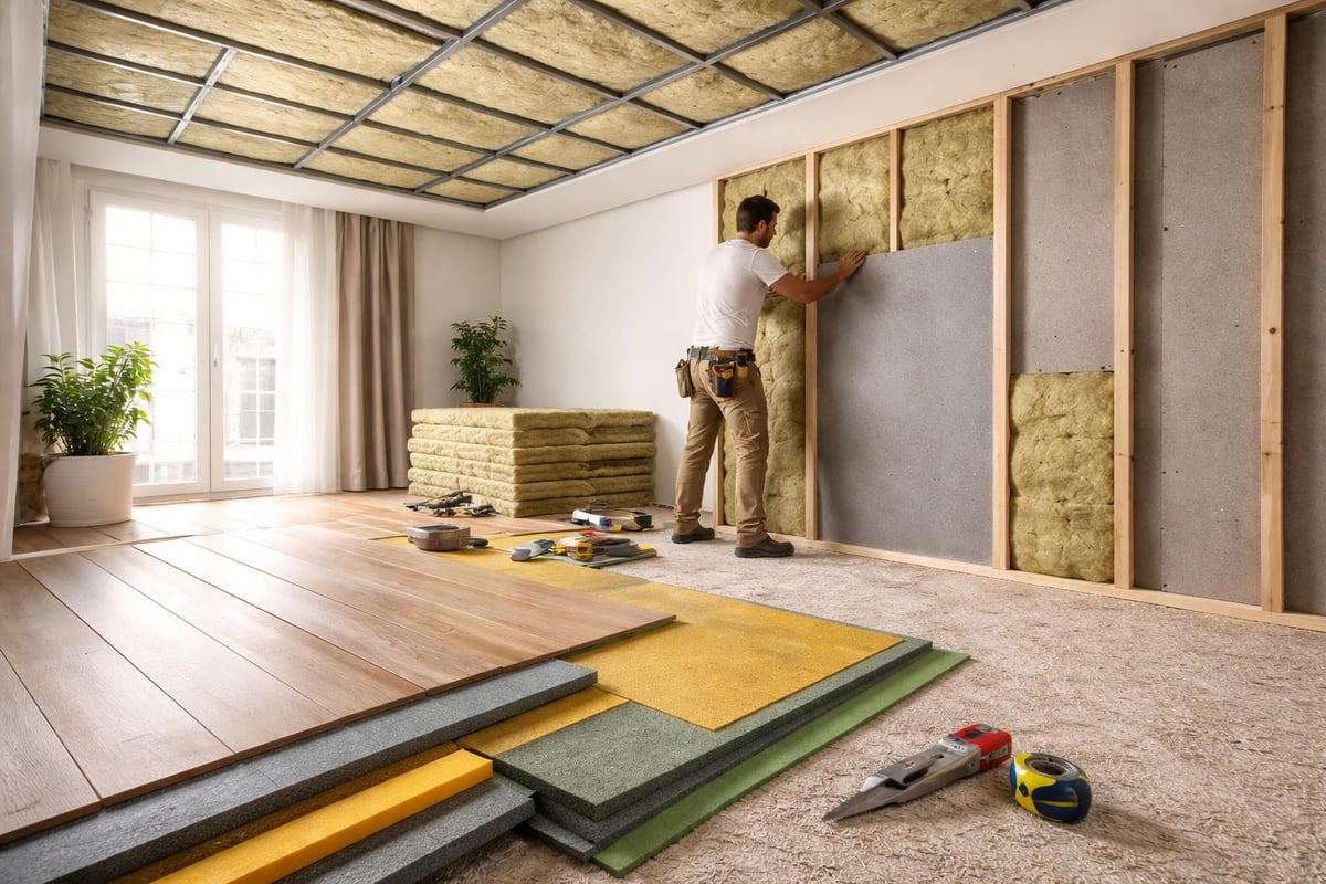 Äänieristys kerrostalossa