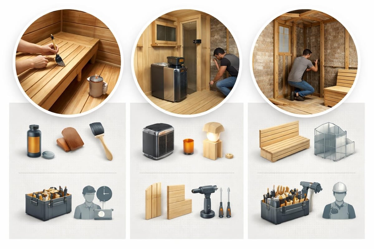 Saunaremontin budjetti