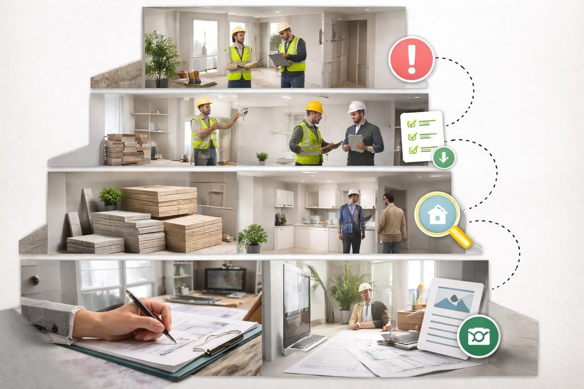 Remontin valvontaprosessi