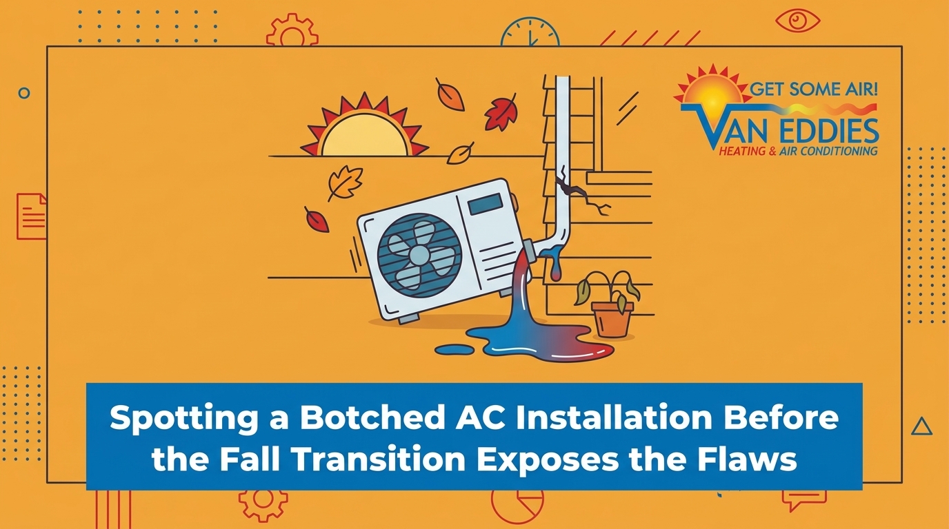 Spotting a Botched AC Installation Before the Fall Transition