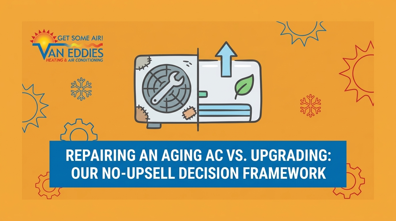 Repairing an Aging AC vs. Upgrading: Our No-Upsell Decision Framework