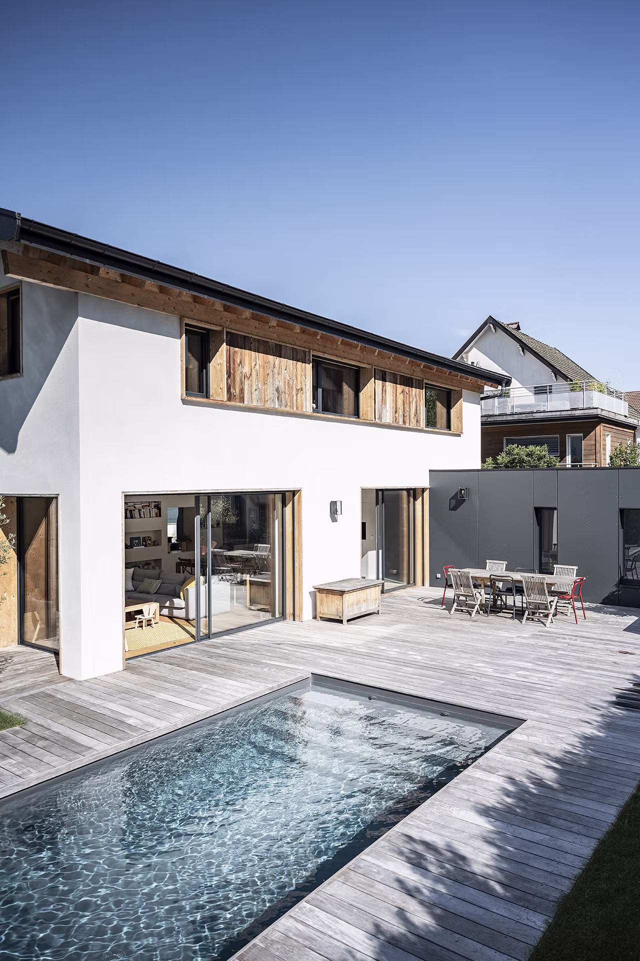 Immobilier, Architecture, Piscine