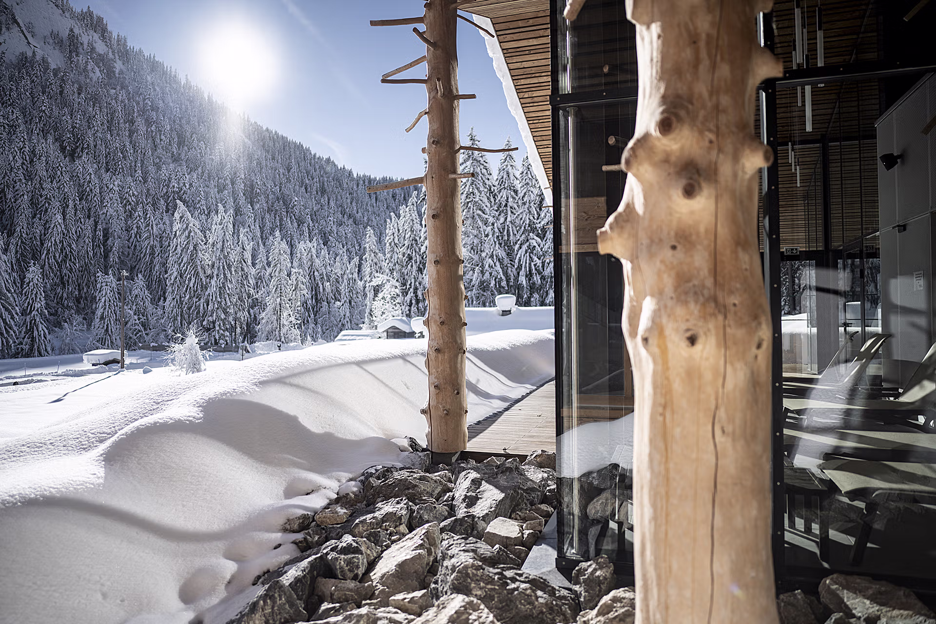 Immobilier, Neige, Nature