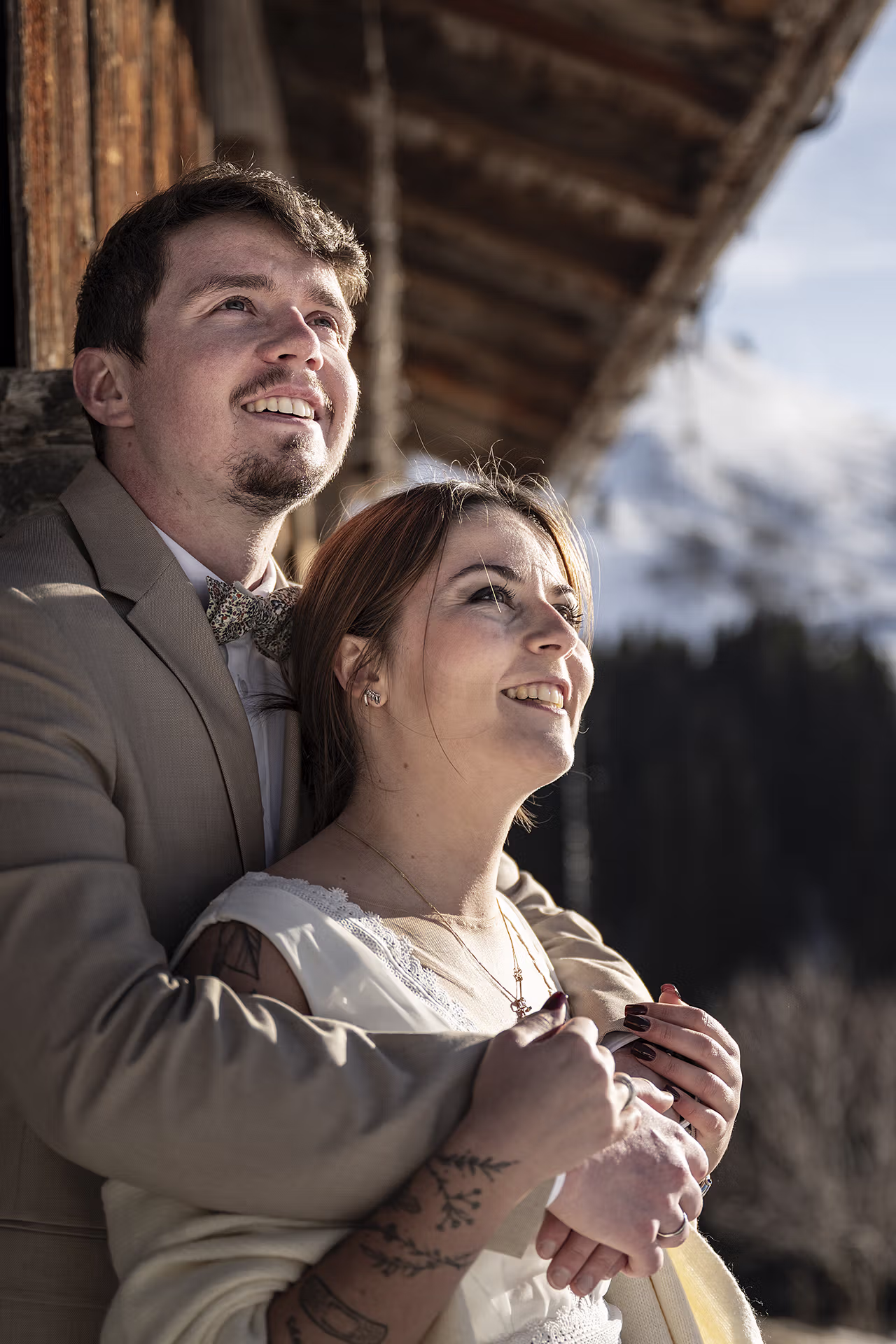 Portrait, Mariage, Événement, Famille