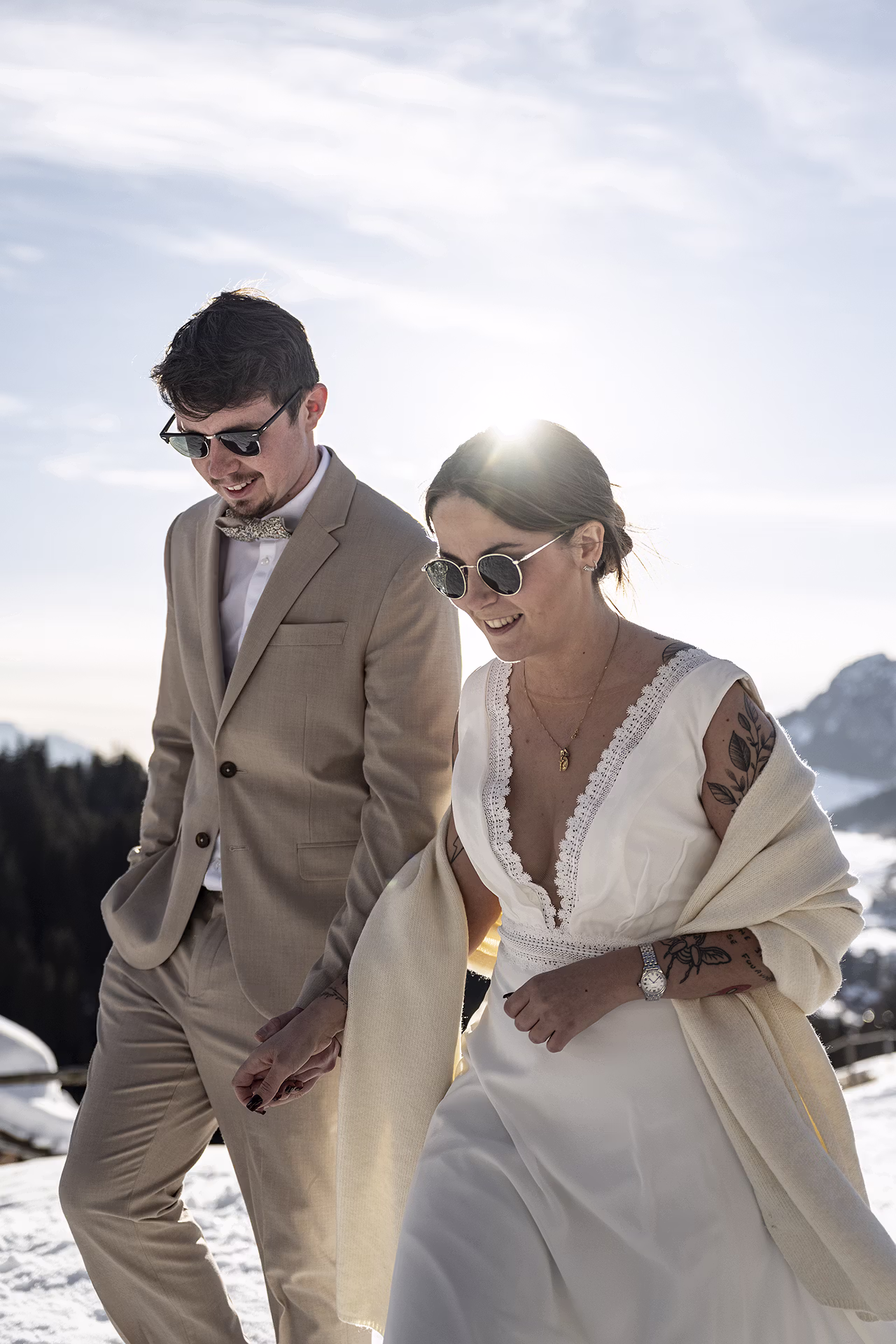 Portrait, Mariage, Événement, Famille