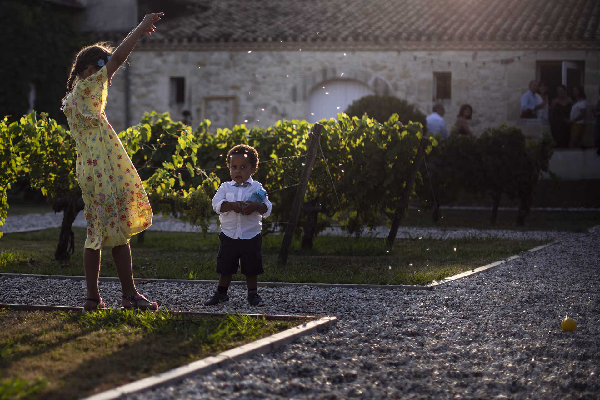 Mariage, Événement, Famille, Enfant