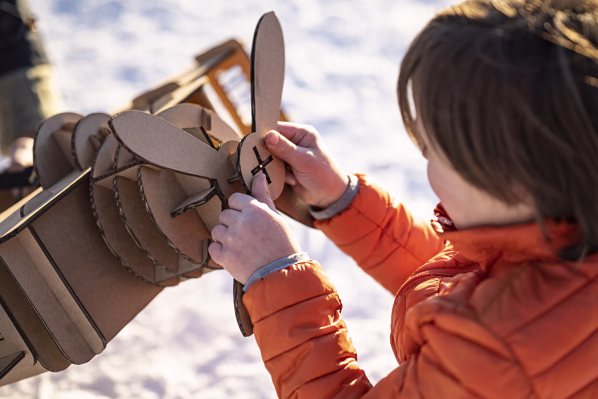 Neige, Artisanat, Enfant, Loisirs