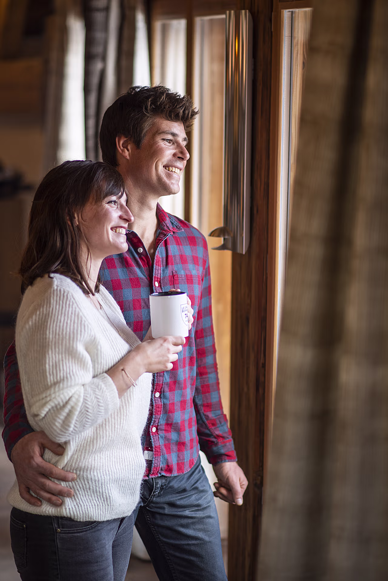 Famille, Intérieur, Couple