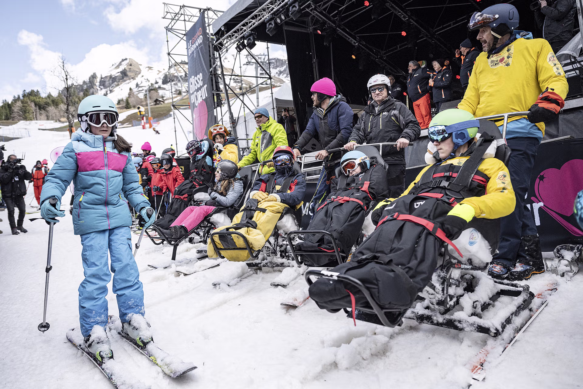 Événement, Loisirs, Ski, Sport, Neige, Handi