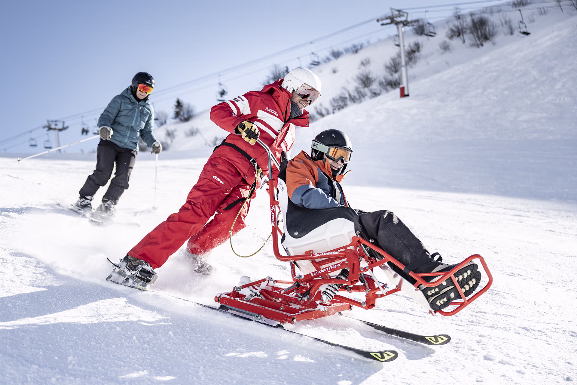 Ski, Sport, Handi, Neige, Loisirs