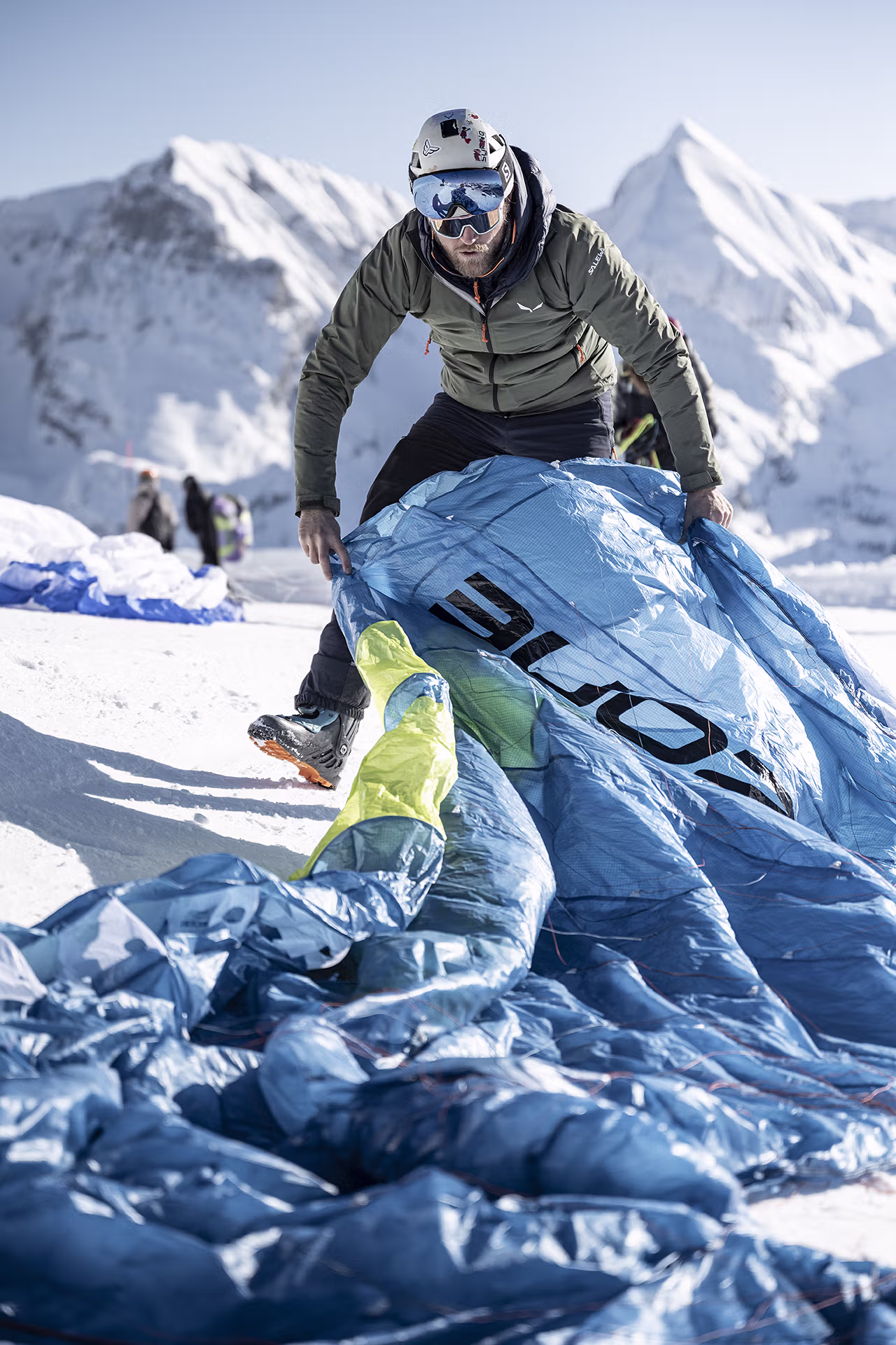 Parapente, Sport, Loisirs, Neige