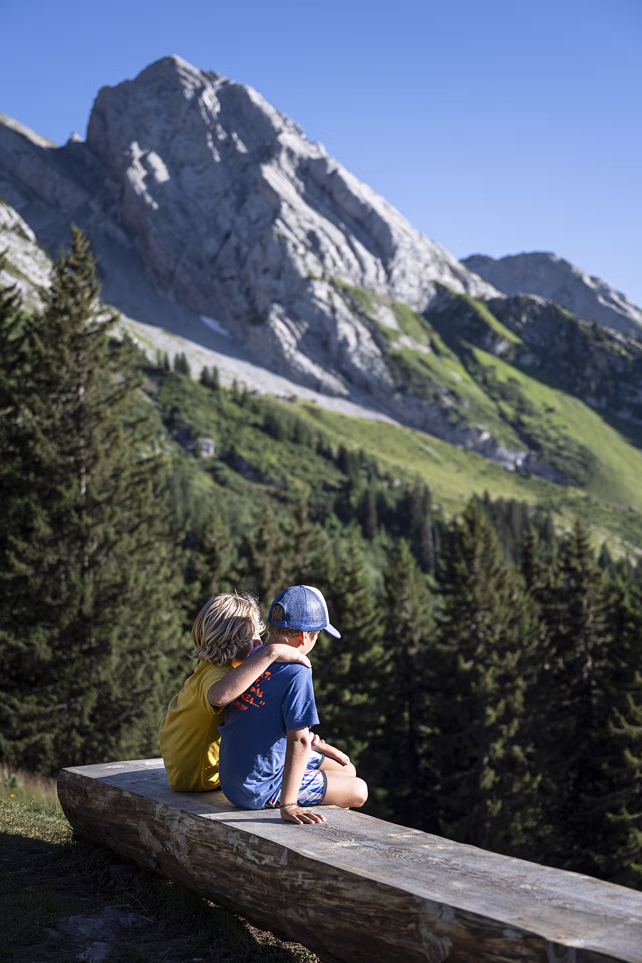 Randonnée, Tourisme, Famille, Enfant