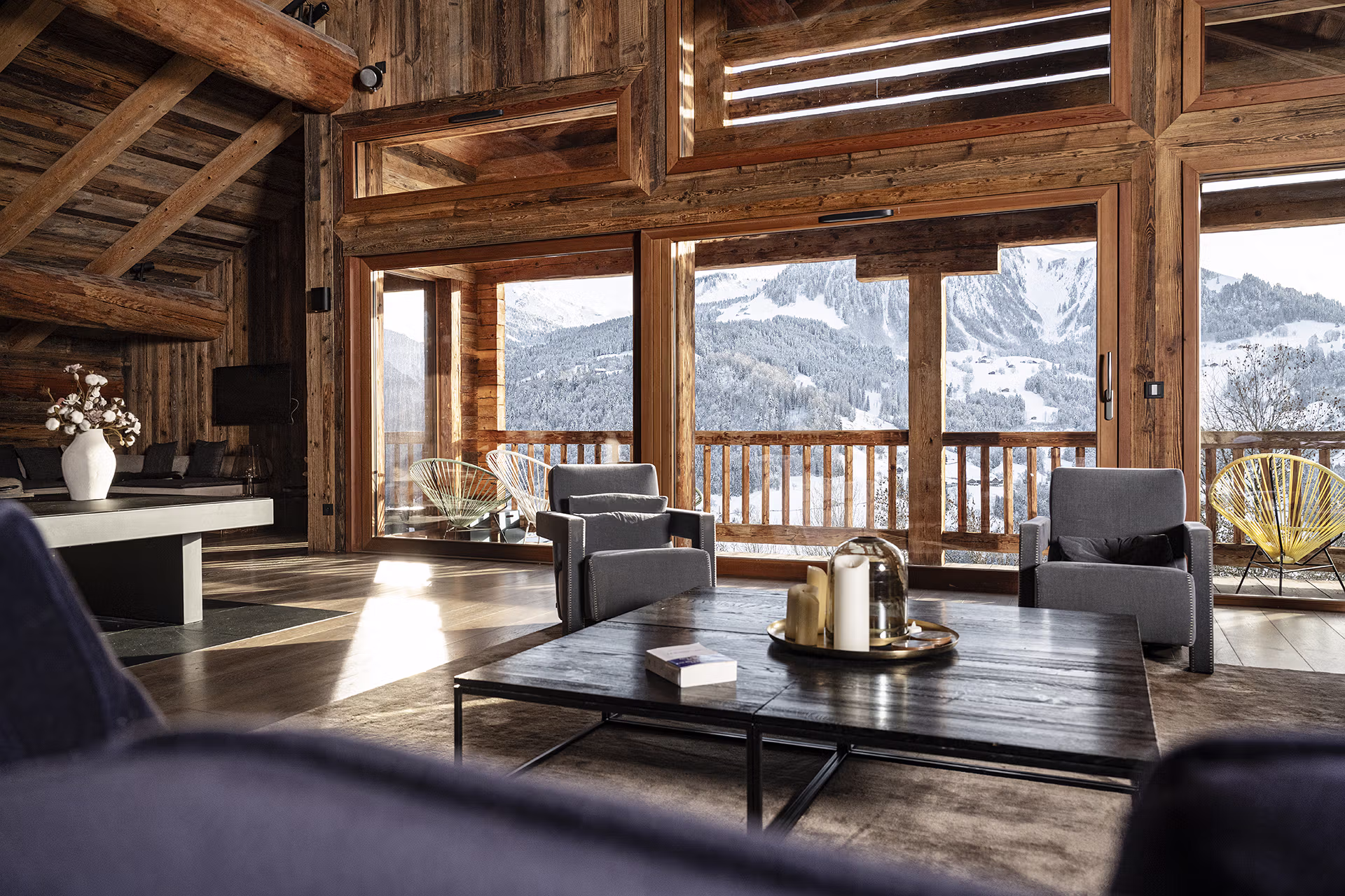 Immobilier, Architecture, Intérieur, Chalet