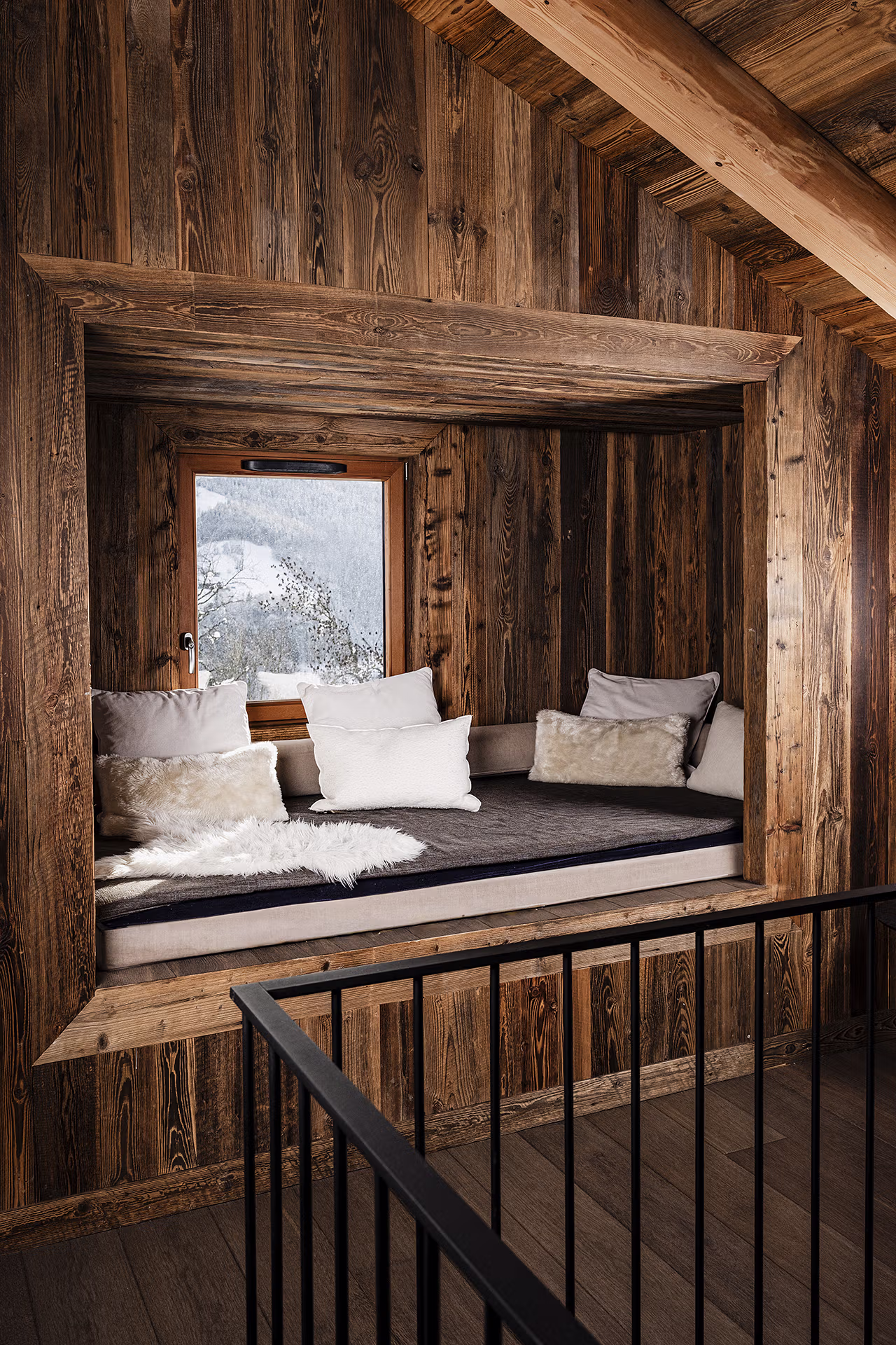 Immobilier, Architecture, Intérieur, Chalet