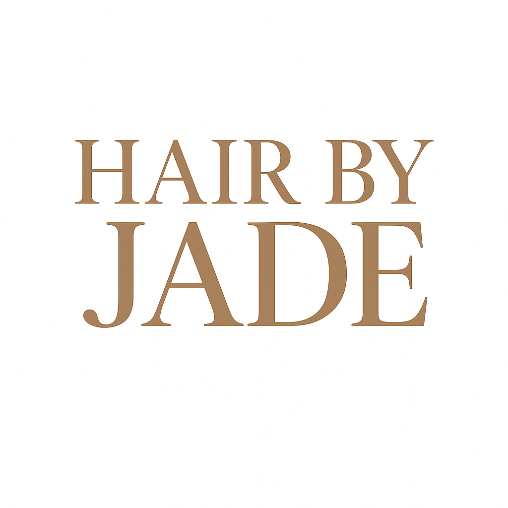 Hair by Jade salon logo - professional hair and beauty salon in Belfast Northern Ireland