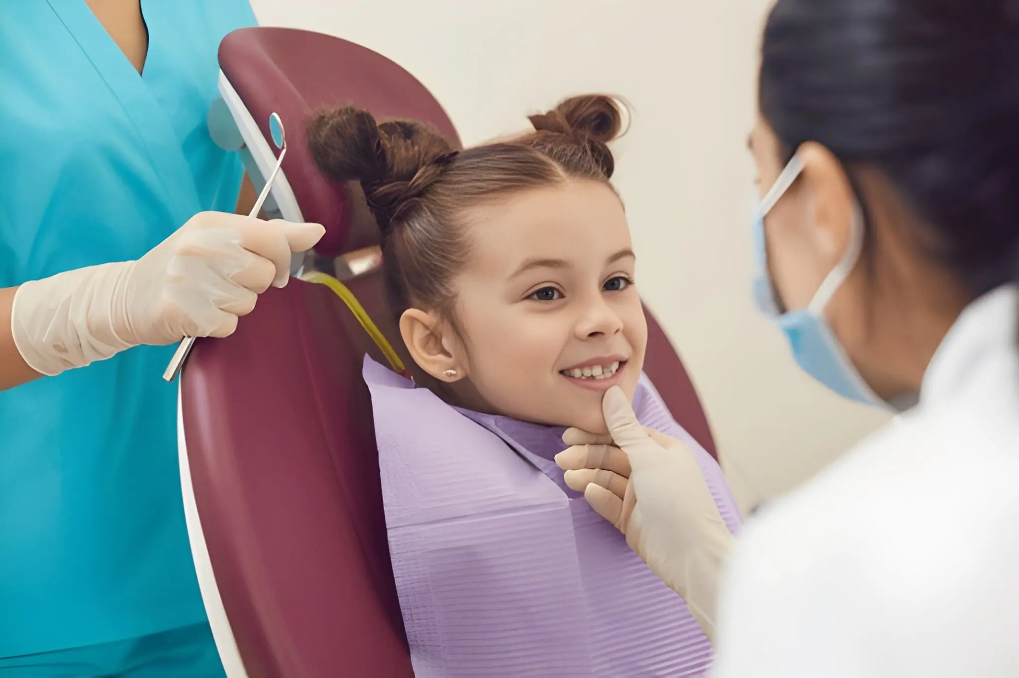 image of a dentist with a patient