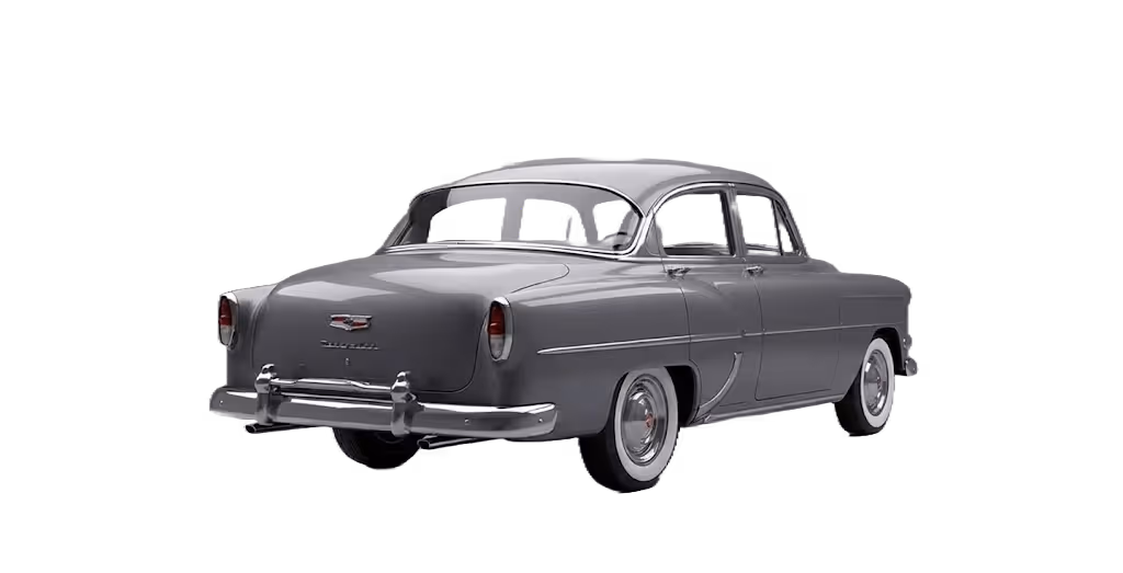 Voertuig verzilveren Oldtimer