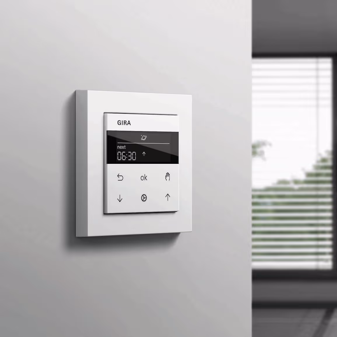 Steuerung/Regler an der Wand für Smarthome