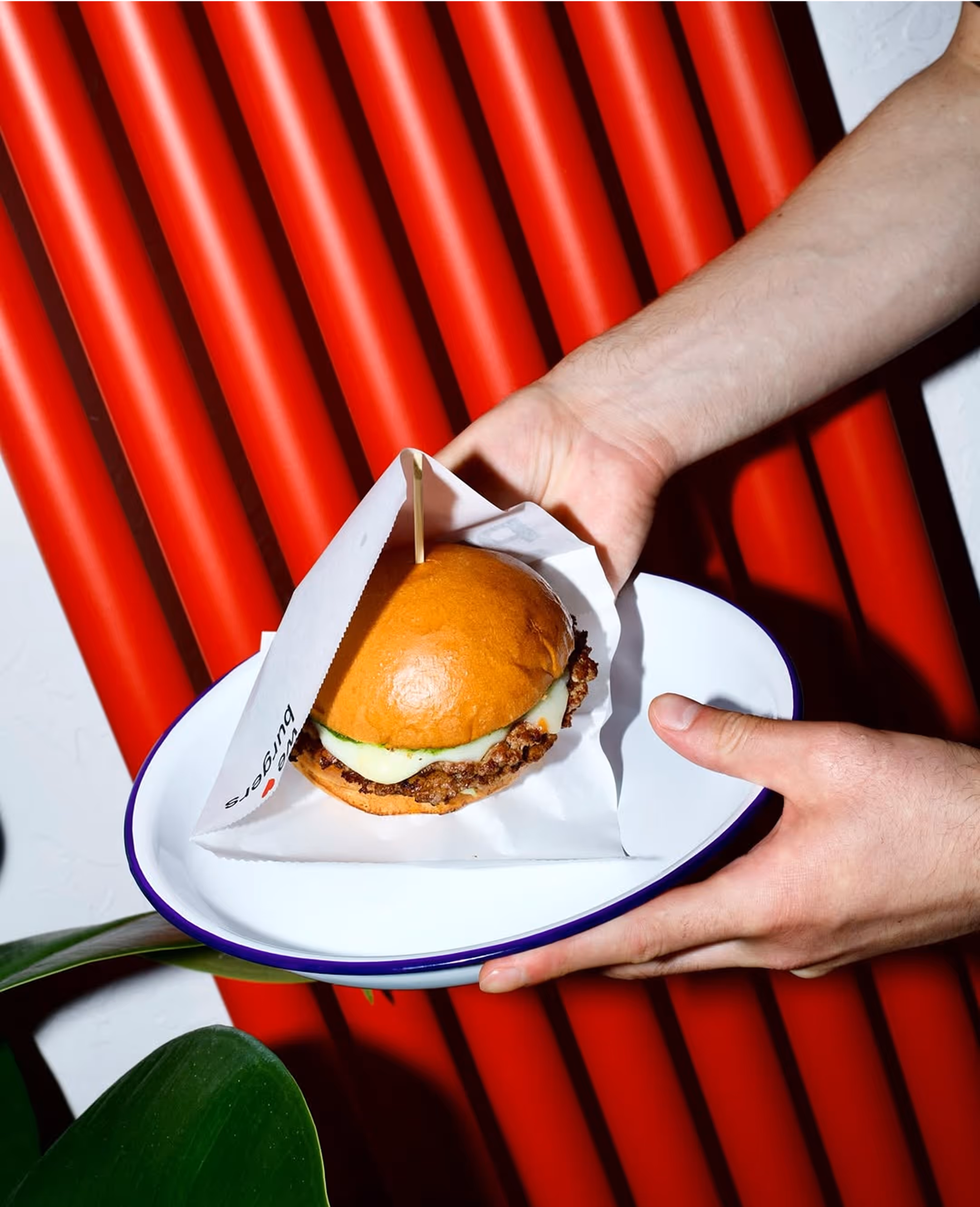 Фотография сэта бургера от гастрофастфуда смэш бургеров PlanB