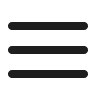 menu 3 lines icon