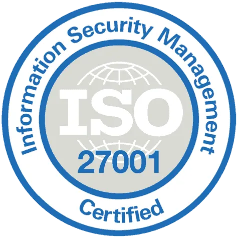 ISO 27001 Certified