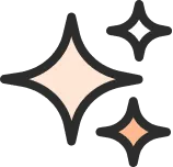 Cluster of stars icon