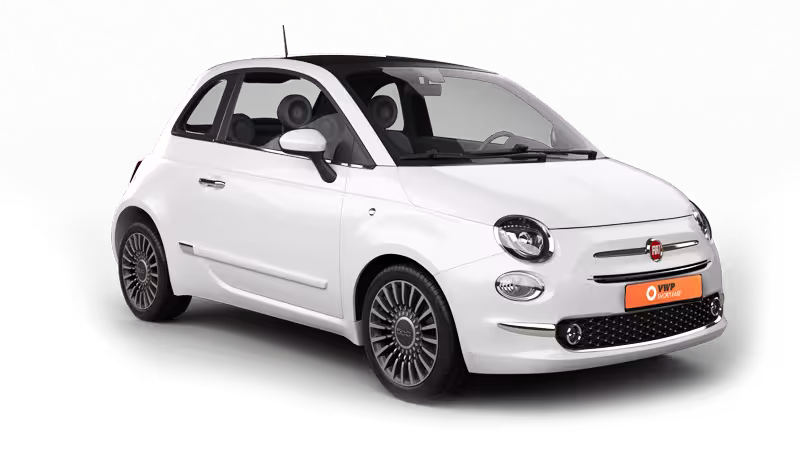 fiat 500 schuinvoor