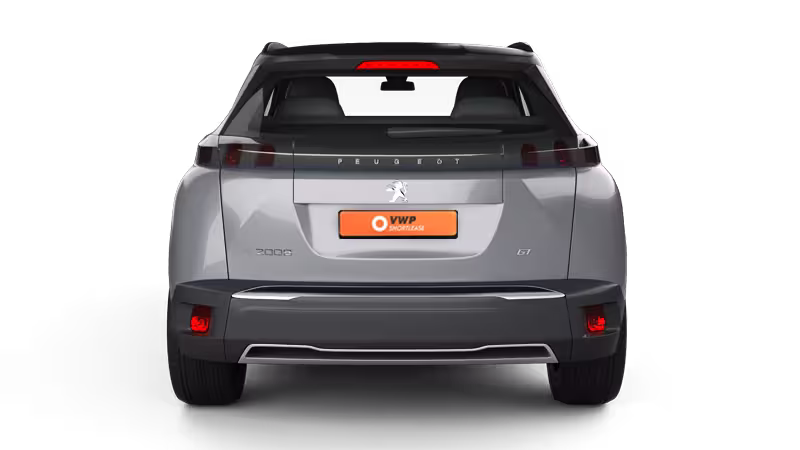 Peugeot e-2008 achterkant