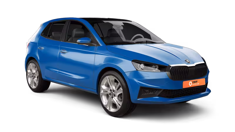 Skoda Fabia schuinvoor