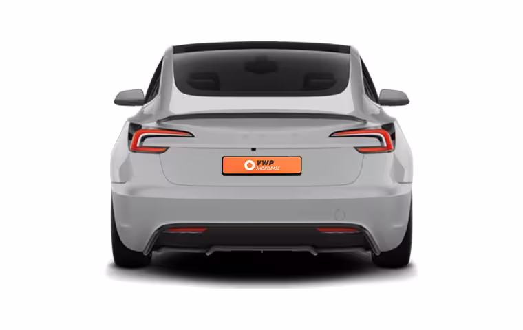 Tesla Model 3 achterkant