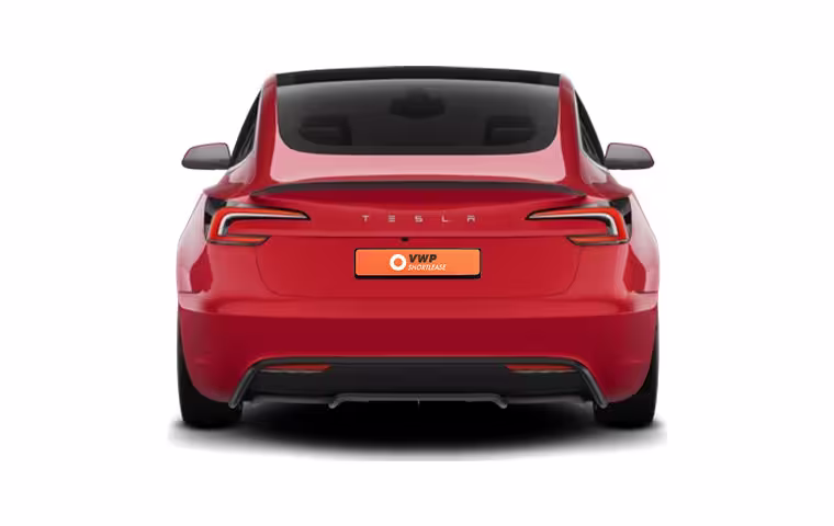 Tesla Model 3 Long Range achterkant