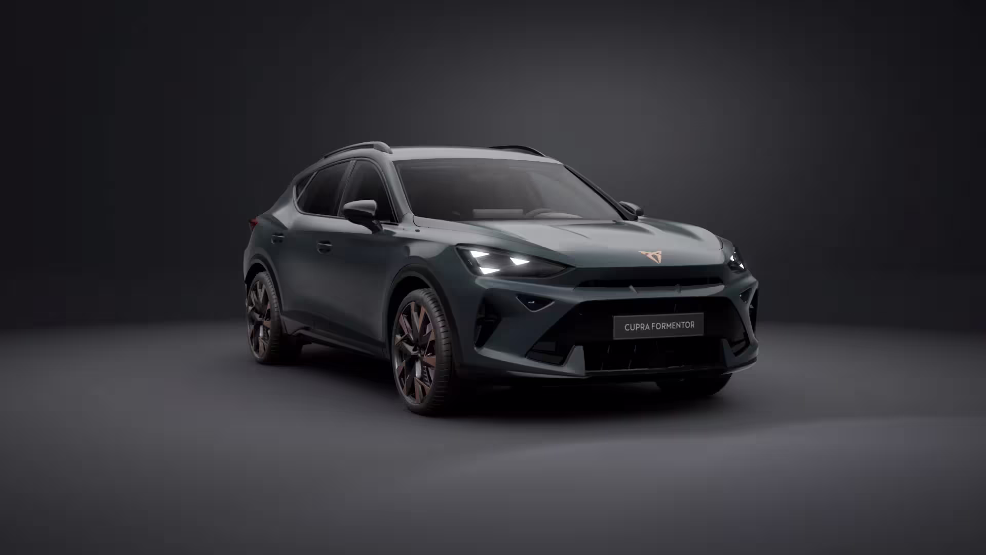 Cupra Formentor front three-quarter view
