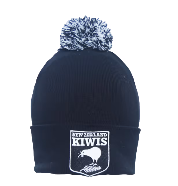 2025 Kiwis Adult Beanie - Black