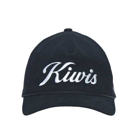 2025 Kiwis Corduroy Cap - Black