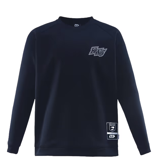 2025 Kiwis Mens Crew Neck Sweater - Black