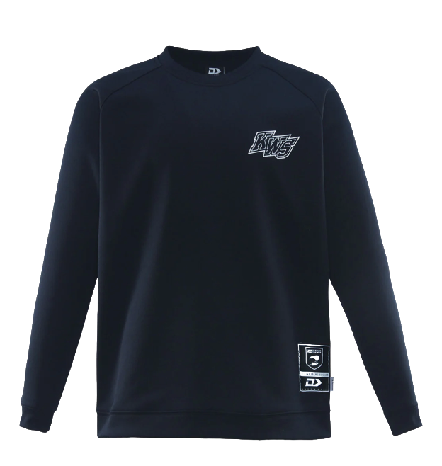 2025 Kiwis Mens Crew Neck Sweater - Black